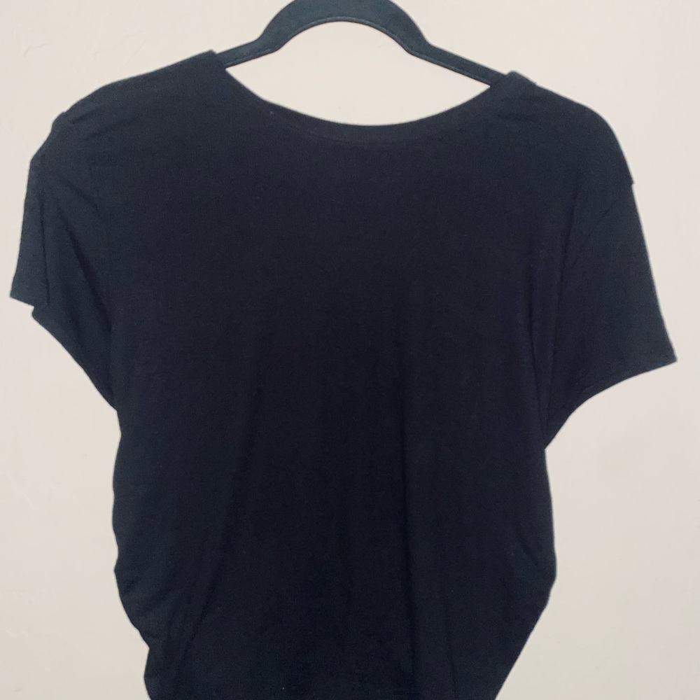 Classic Black Backless Women's Top